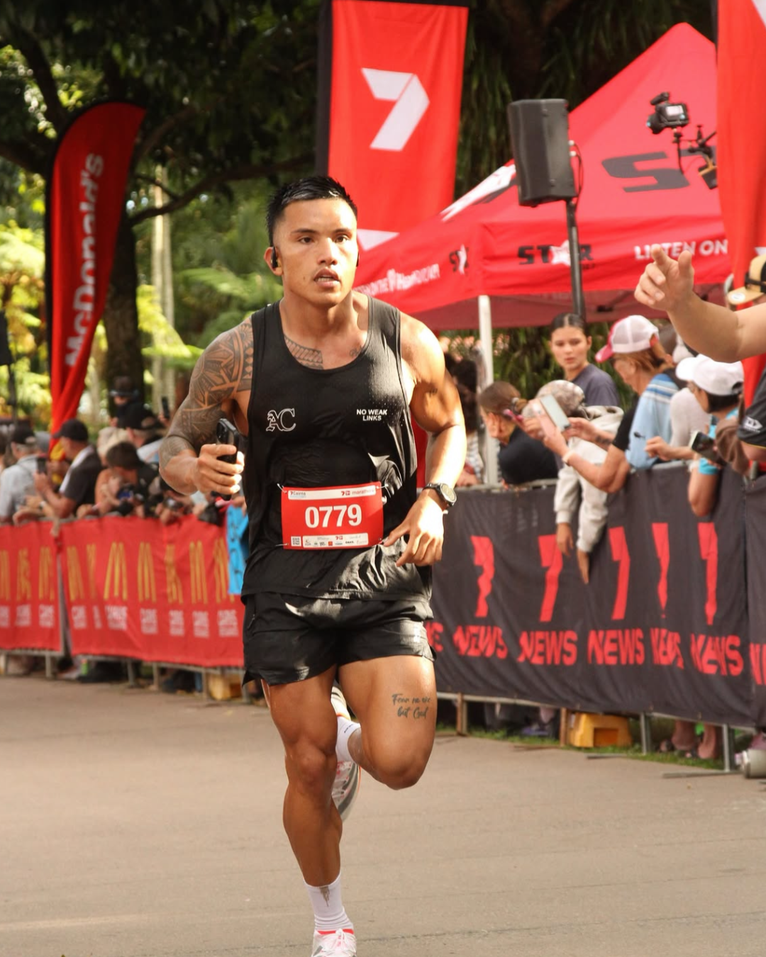 Jimson — Cairns Marathon - 3:15 · Brisbane Hyrox (Pro solo) - 1:15